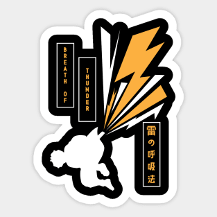 Kimetsu No Yaiba: Breath of Thunder Sticker